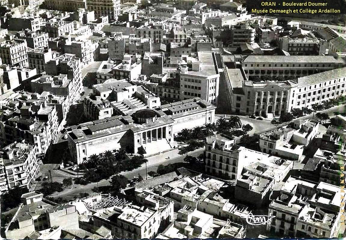 Oran - Boulevard Doumer - Musee Demaegh et College Ardaillon .jpg